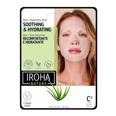 Iroha Nature - Máscara facial de Papel Hidratante - Aloe Vera