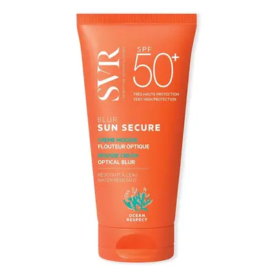 SVR - *Sun Secure* - Creme mousse solar com cor Blur SPF50+ - Sem perfume