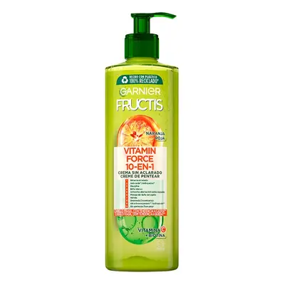 Garnier - Creme Leave-In Anti-Queda Fructis com Laranja Vermelha, Vitamina C e Biotina para cabe