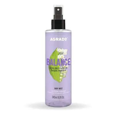 Agrado - Perfume Corporal Balance - Lírio do Vale e Folhas Verdes