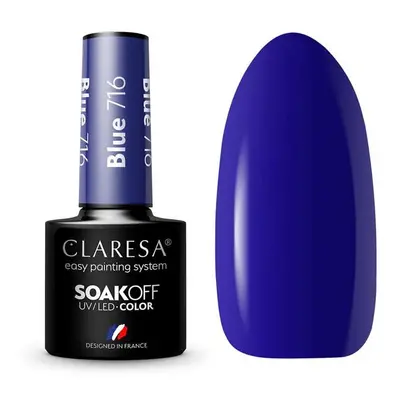 Claresa - Esmalte semipermanente Soak off - 716: Blue