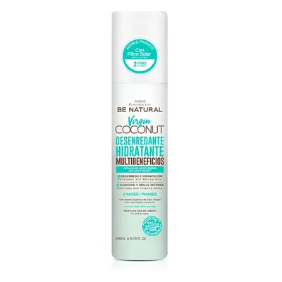 Be natural - Tratamento desembaraçante hidratante Virgin Coconut - Para todos os tipos de cabelo