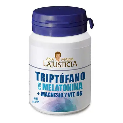 Ana María Lajusticia - Triptofano com melatonina, magnésio e vitamina B6 - 60 comprimidos