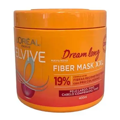 Loreal Paris - Máscara Fiber XXL Elvive Dream Long - Cabelos longos e finos