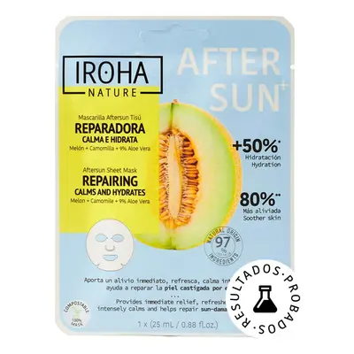 Iroha Nature - Máscara facial After Sun+ - Reparadora: acalma e hidrata