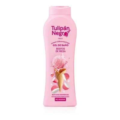 Tulipán Negro - *Yummy Cream Edition* - Gel de banho 650ml - Besitos de Fresa