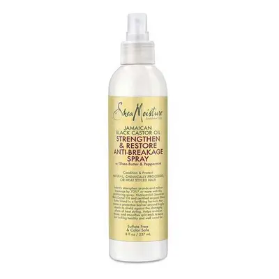 Shea Moisture - Spray de proteção anti-quebra fortalece e restaura - Óleo de rícino preto jamaic