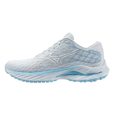 Sapatos femininos Mizuno Wave Inspire 20 branco azul AW24, Tamanho