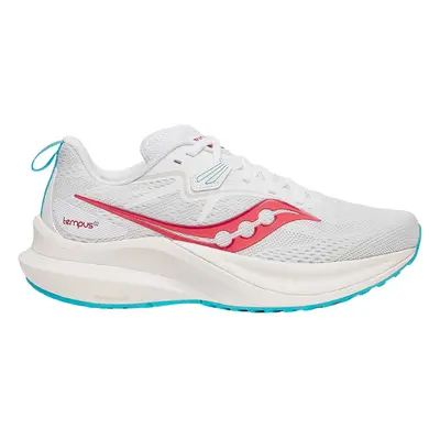 Sapatos femininos Saucony Tempus 2 branco vermelho AW24, Tamanho