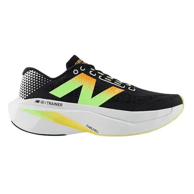 Tênis New Balance FuelCell SuperComp Trainer v3 Preto Verde Amarelo AW24, Tamanho