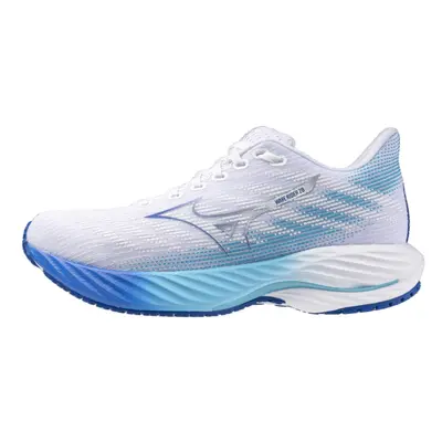 Sapatos femininos Mizuno Wave Rider 28 azul branco AW24, Tamanho