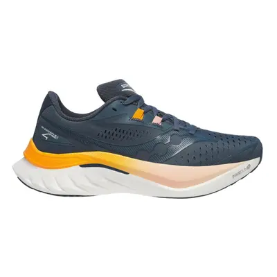 Sapatos femininos Saucony Endorphin Speed 4 azul marinho laranja AW24, Tamanho