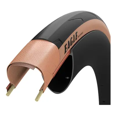 Pneu Goodyear Eagle 700x28 TLR Preto Marrom