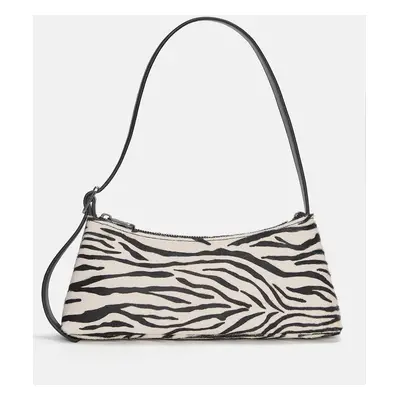 Mala De Ombro Em Pele Com Animal Print