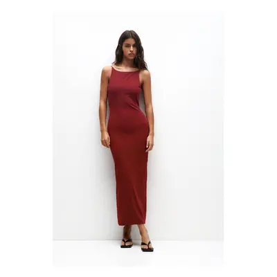 Vestido Midi De Alças