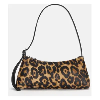 Mala De Ombro Em Pele Com Animal Print