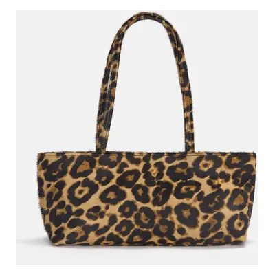 Mala De Ombro Em Pele Com Animal Print