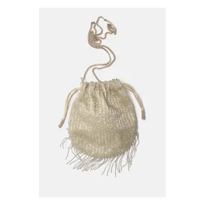 Mala Bucket Bag Com Franjas