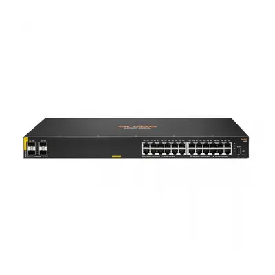 HPE Aruba 6100 Managed 24G 4SFP+ PoE+ 370W Switch JL677A