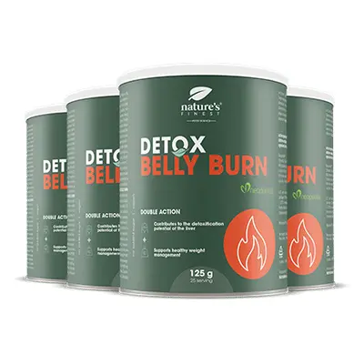 100% Belly Burn + DETOX | Pacote de | Orgânico | Melhor bebida para perda de peso | produto vega