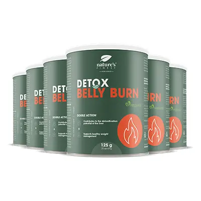 100% Belly Burn + DETOX | Pacote de | Orgânico | Melhor bebida para perda de peso | produto vega