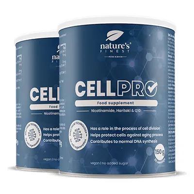 Cell Pro: Suporte Natural para Envelhecimento Saudável com Nicotinamida, Gluconato de Zinco e Ha