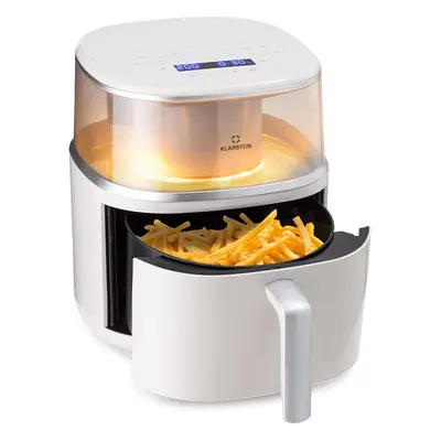 Klarstein Fritadeira de Ar Quente Air Bloom com funçao de vapor 1500W 7,5 litros programas