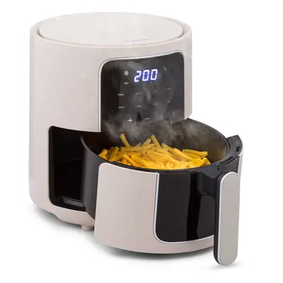 Klarstein Fritadeira de ar quente Air Fryer Crisp-Pro 1400W 3,5 litros programas temporizador