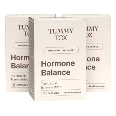 Hormone Balance 3x caixas - Suplemento de estrogénio contra desequilíbrio hormonal. Sem hormonas