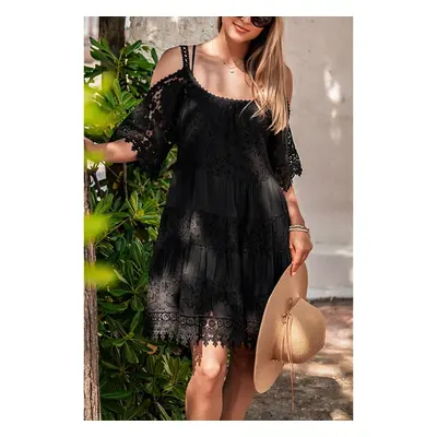 Vestido Florida - Preto