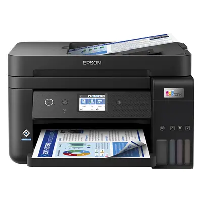 impressora multifuncional epson ecotank et-4850 a4 com tanque de tinta, conexão wi-fi multifunci