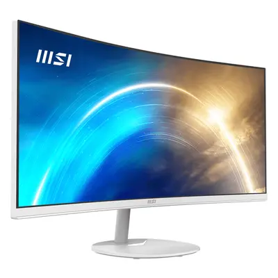 monitor msi mp341cqw pro 34 uwqhd 3440 x 1440 , 100hz, hdmi, dpa, altavoces , blanco