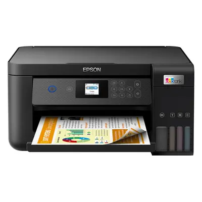 impressora multifuncional epson ecotank et-2850 a4 com tanque de tinta, conexão wi-fi multifunci