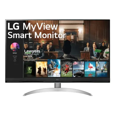 alto-falantes lg 32sq700s-w 32 lcd va 4k ultra hd hdmi