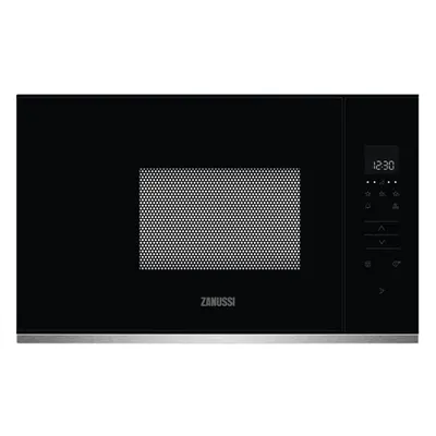 forno microondas integrável zanussi zmbn2sx 17 litros sem grill preto