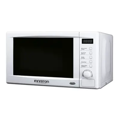 forno microondas com grill infiniton mw-2015 20 litros branco