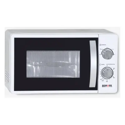 forno microondas sem grill rommer m-700 20 litros branco