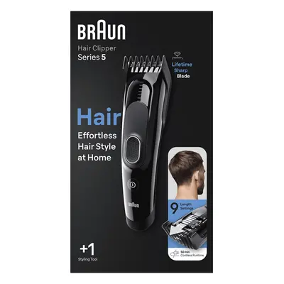 cortador de cabelo recarregável braun hc 5310