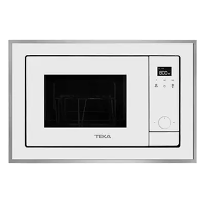 teka ml 820 bis branco 20 litros forno microondas embutido com grelhador