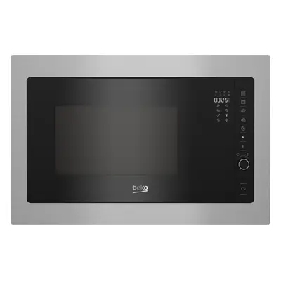 forno microondas embutido beko bmgb 25332 bg 25 litros com grill preto