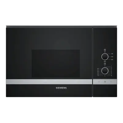 forno microondas de embutir siemens bf520lmr0 20 litros sem grelha vidro