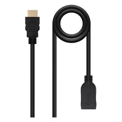 cabo hdmi nano cabo hdmi a m - hdmi a h 2.0 prolongador 3,0m negro