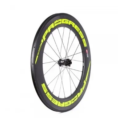 Roda dianteira Pneu espacial ciclismo Amarelo Progress