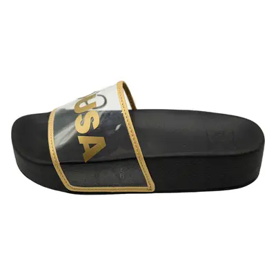 Chinelos de dedo DC Shoes Dc Slide Platform Se, Preto, Mulheres