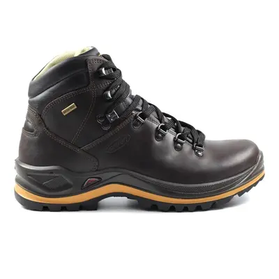 BOTA GR13701 TREKKING PARA ADULTO COURO ENCERADO CASTANHO - VIBRAM TPU + PU