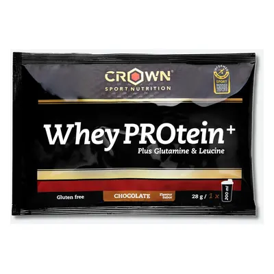 Dose Unitária 28g de concentrado de soro de leite ‘Whey PROtein+‘ Chocolate