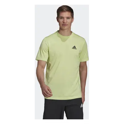 Camisola de Manga Curta Homem Adidas Aeroready Designed 2 Move Verde