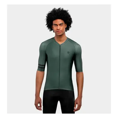 Camisola de ciclismo manga curta homem M2 Dirty Road SIROKO Verde Tropa