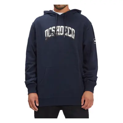 Hoodie DC Shoes Stacked, Azul, Homens