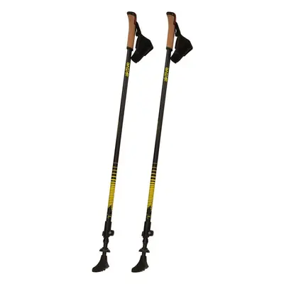 Aktive Set bastões de trekking extensíveis 85-135 cm 2 seg c/punho de borracha